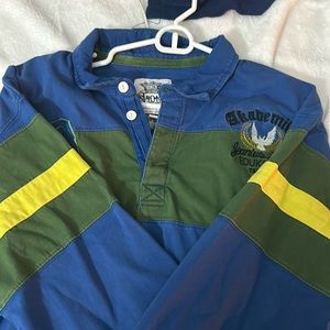 Akademiks 2XL Rugby Long Sleeve